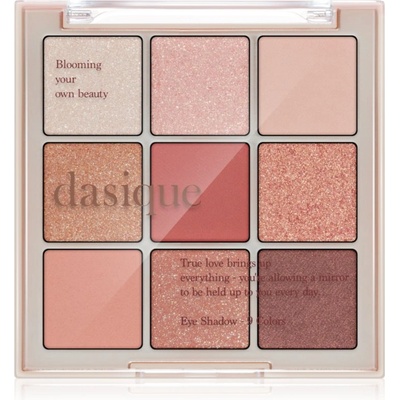 Dasique Eye Shadow Pallete палитра сенки за очи цвят 02 Rose Petal 7 гр