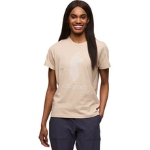 Cotopaxi Dámske tričko Cotopaxi Llama T Shirt svetlohnedá