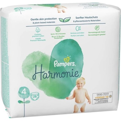 Pampers Памперси Pampers Harmonie 4 (9-14 кг. ) - 28 броя