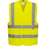 Portwest hi-vis es1 essential es470 / Светлоотразителна жилетка - hv жълта l (es470yerl)