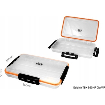 Delphin Krabica TBX One 360-1P Clip WP 360x230x50mm