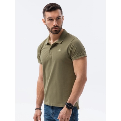 Ombre Polo trička Olive