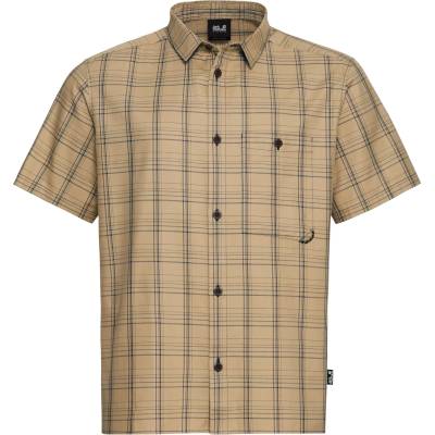 Jack Wolfskin Мъжка риза с копчета Jack Wolfskin Hot Trail Shirt - Phantom Checks (033-3066-0513)