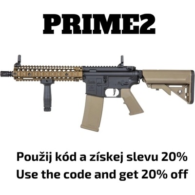 Specna Arms SA Daniel Defence® MK18 (SA-P19 Prime™ HAL ETU) s bezuhlíkovým motorem - Chaos Bronze – Zbozi.Blesk.cz