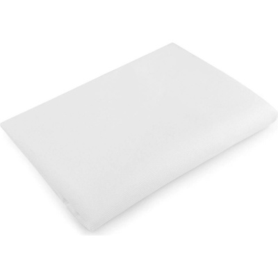Vyšívací tkanina Panama / Perlička neškrobená šíře 150 cm 111 oček bílá 1 m