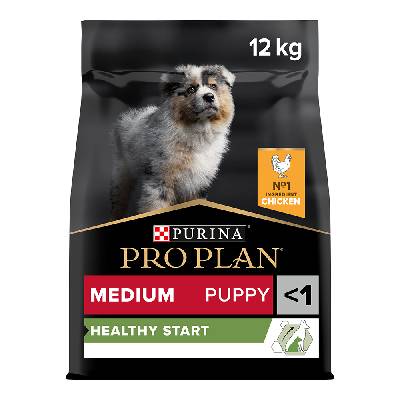 Purina Pro Plan Medium Puppy Healthy Start kuře 12 kg