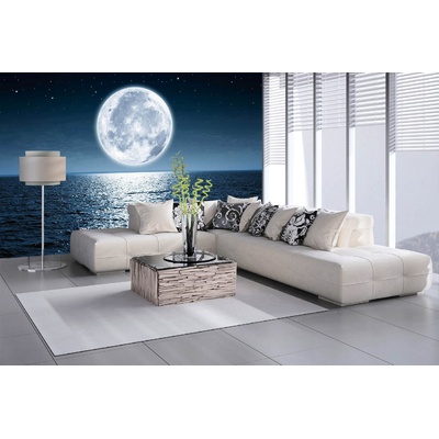 DIMEX ART Самозалепваща се флизелинова фототапета пълнолуние 375 x 250 см