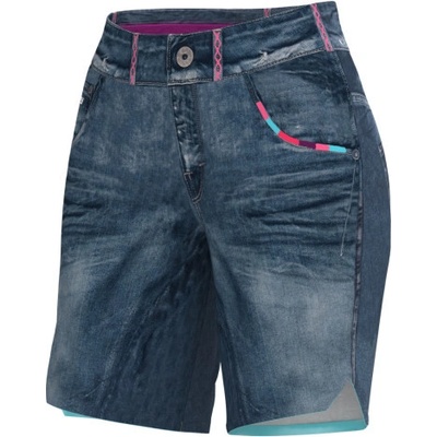 Crazy Wonder Magic dámské kraťasy print light jeans