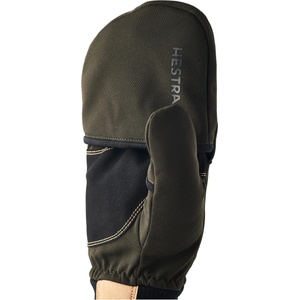 Hestra Ръкавици Hestra Windbreaker Pull Over Mitt Gloves - Dark Forest - размер 8 (EU) (202-8136-0213)
