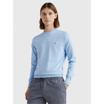 Tommy Hilfiger pánský svetr 1985 Crew Neck Sweat světle modrý