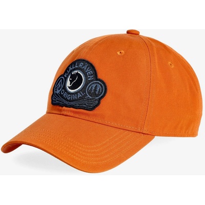 FJÄLLRÄVEN Classic Badge Cap Terracotta Brown