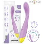  Гъвкав вибратор за G-точка, USB зареждане и мек силикон, 19, 3см. - Intense Lucca (D-246283)