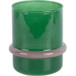 PT LIVING Стъклен свещник за чаена свещ Animado Anillo - PT LIVING (PT4423GR)