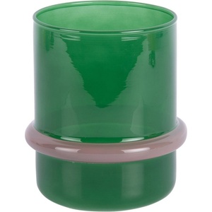 PT LIVING Стъклен свещник за чаена свещ Animado Anillo - PT LIVING (PT4423GR)