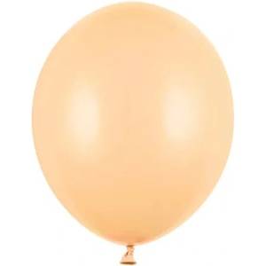 Party Deco Пастелен латексов балон - светла праскова - 27 см (sb12p-075j)