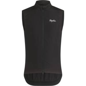 Rapha Мъжки елек за колоездене Rapha Core Gilet Cycling vest - Black / White (054-0323-0111)