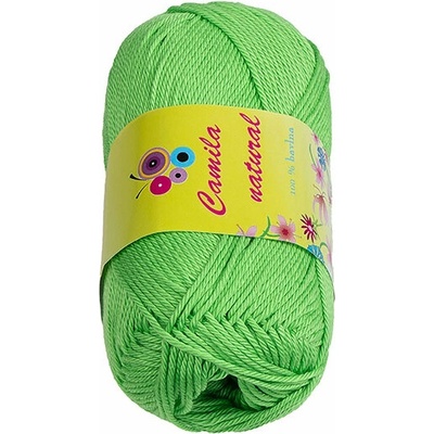 BELLATEX Camilla natural 50 g - 155 zelená