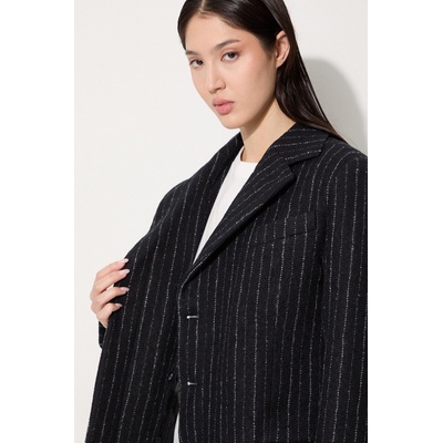 KENZO Вълнено палто Kenzo Tennis Stripes Pea Coat (FE62MA2209GM.99)