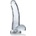 Curve Novelties C-Thru Jock Dong with Balls 9" Clear