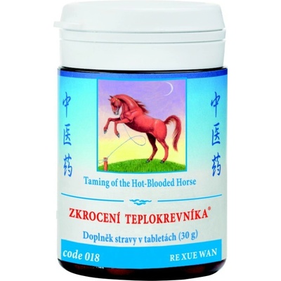 TCM Herbs SKROTENIE TEPLOKRVNÍKA RE XUE WAN mod. 100 tabliet 30 g