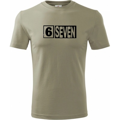 Six Seven logo černý tisk tričko