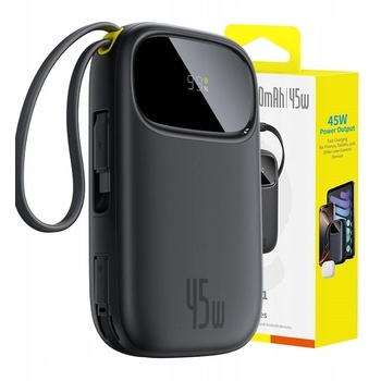 Image 1 of Baseus EnerFill FC31 20000mAh 45W Power Bank Черно (6932172695767)