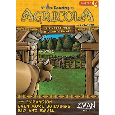 Z-Man Games Agricola: All Creatures Big and Small Even More Buildings Big and Small