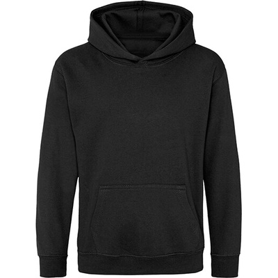 Just Hoods Kids Hoodie Color Black Smoke