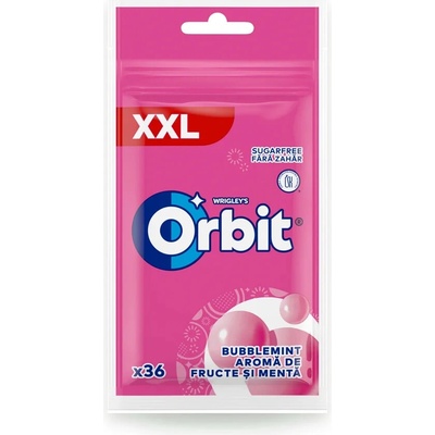Orbit žvýkačky bez cukru Bubblemint 14g