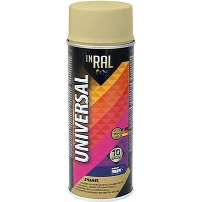 InRal uni spray RAL 1001 400 ml béžová