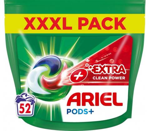 Ariel +Extra clean kapsule 52 PD