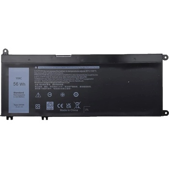 Dell Батерия за лаптопи Dell, 3 клетки, 15.2V, 55Wh, Заместител (D-BS-0128)