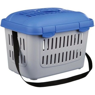 TRIXIE Транспортна кутия MIDI-CAPRI - синя, 44 x 33 x 32 см
