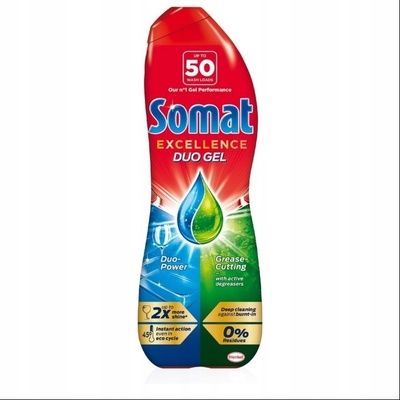 Somat Excellence Duo gél do umývačky riadu 45 dávok 810 ml