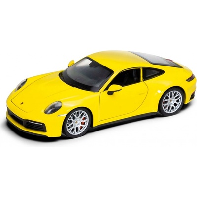 Welly Carrera Porsche 911 4S žluté 1:24