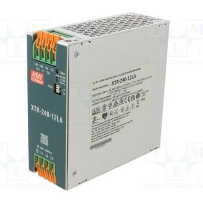 MEAN WELL XTR-240-12LA Napájecí zdroj: spínaný; na lištu DIN; 180W; 12VDC; 0÷15A; OUT: 1