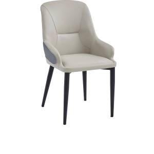 Bogdan Furniture Europe Трапезен стол Мебели Богдан модел К 343, бежов/сив/ черен