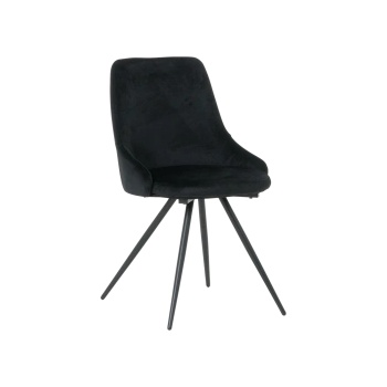 Carmen Трапезен стол newport - черен bf 2