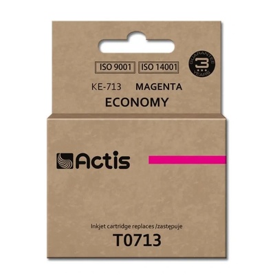 Compatible Мастило Actis KE-713 (заместител за Epson T0713, T0893, T1003, стандартно, 13, 5 ml, магента) (KE-713)