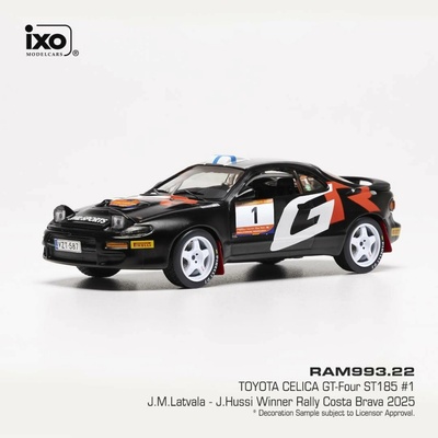 Toyota Celica GT Four ST185 Rally Costa Brava 2025 97 Latvala Hussi IXO 1:43
