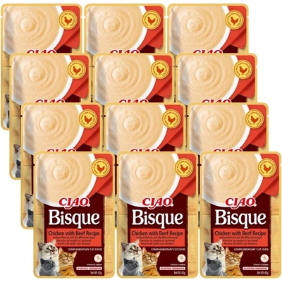 Ciao Bisque Creamy Soup Chicken & Beef 12 x 40 g