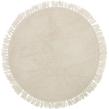Image 1 of Bloomingville Бежов вълнен килим Nature, ⌀ 110 cm - Bloomingville (32708249)