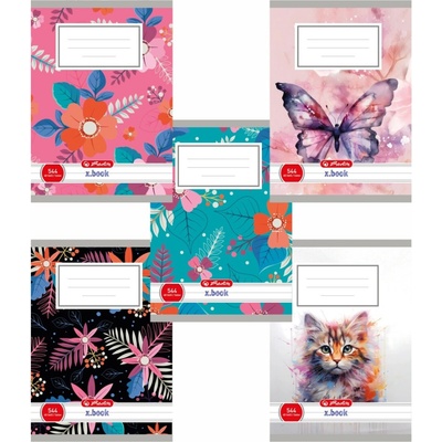 Herlitz Zošit 544 A5 linajkový dievčenský motív