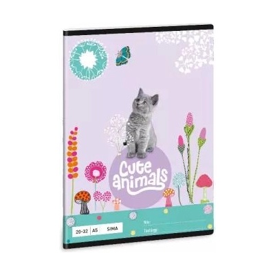 Ars Una Сладки животни: тетрадка с котешки мотиви - a5