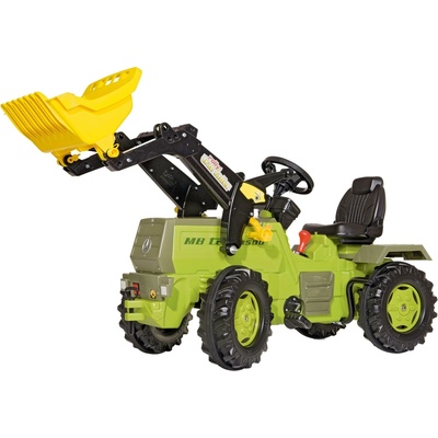 Rolly Toys Šlapací traktor JCB s lyžicou a prívesom Rolly Toys