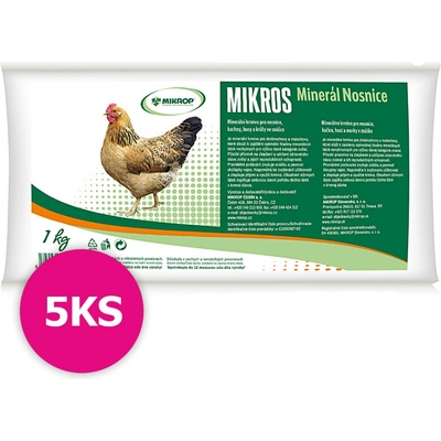 Mikros minerál pre nosnice 5x1kg