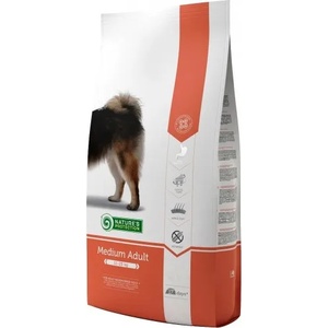 AKVATERA Nature's Protection DOG - All breeds Adult, висококачествена храна за пораснали кучета над 1 година, от средните породи с пилешко месо, Литва - 12 кг