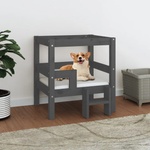 vidaXL 55,5x53,5x60 cm grey 822369