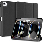 Dux Ducis Калъф с Pen Поставка за iPad Pro 11 2025-2024, Dux Ducis Domo Case, Черен (6934913006092)