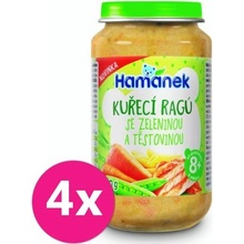 Hamánek Kuracie ragú so zeleninou a cestovinou 4 x 230 g